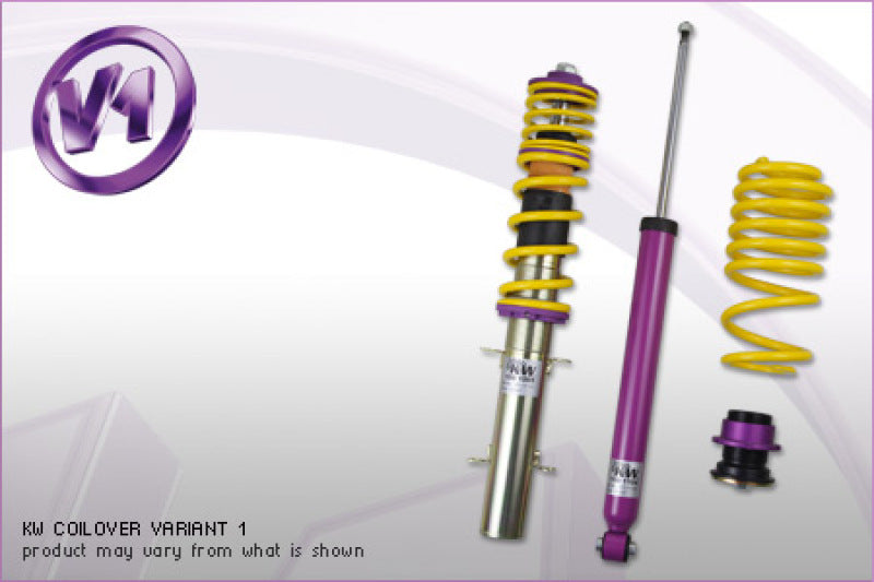 KW Coilover Kit V1 Audi A3 (8P) FWD all engines w/o electronic dampening control KW