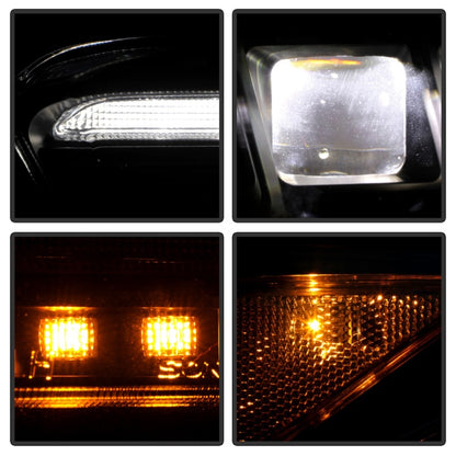 Spyder 16-20 Toyota Tacoma LED Model Only High-Power LED Headlights - Black PRO-YD-TT16LEDAP-BK SPYDER