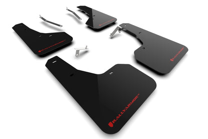 Rally Armor 2022 Subaru Forester (Incl. Wilderness) UR Black Mud Flap w/ Red Logo Rally Armor