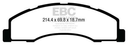 EBC GreenStuff Front Brake Pads - DP63004 EBC