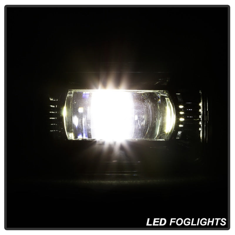 Spyder 15-18 Ford F-150 / 17-18 Ford F-250/F-350 Full LED Fog Lights - w/o Switch (FL-LED-PRO-4) SPYDER