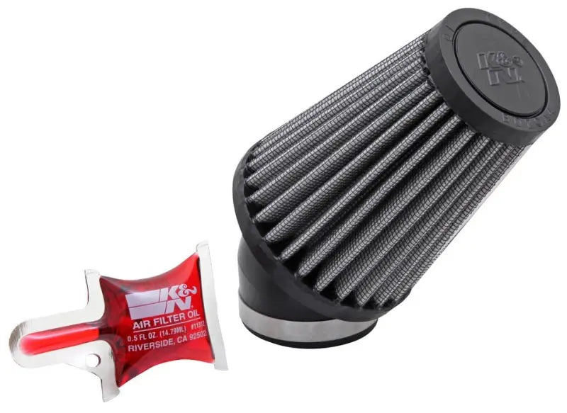 K&N Universal Rubber Filter Round Tapered 3in Base OD x 2in Top OD x 4in H - 73-78 Honda ATC90 K&N Engineering