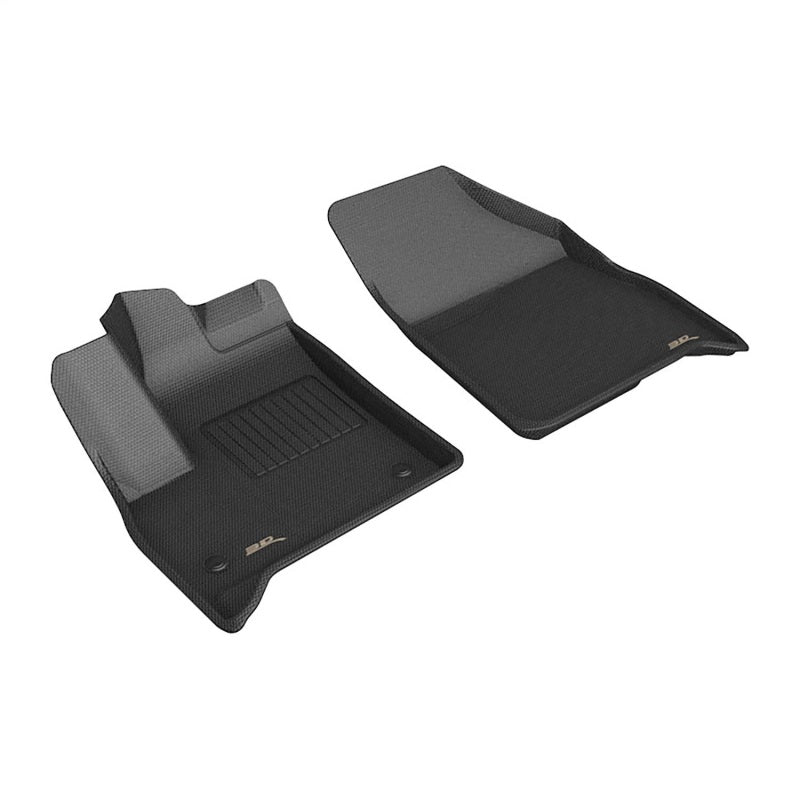 3D MAXpider KAGU 1st Row Floor Mats for 2024-2026 Chevrolet Traverse - L1CH12211509