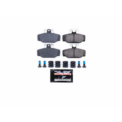 Power Stop 88-90 Volvo 760 Rear Z23 Evolution Sport Brake Pads w/Hardware PowerStop