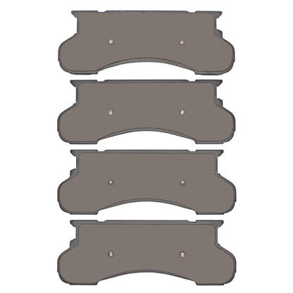 R1 Front Super Heavy Duty Brake Pads 1975-1994 Ford E-350 Econoline Club Wagon & More - 2214-0450-00