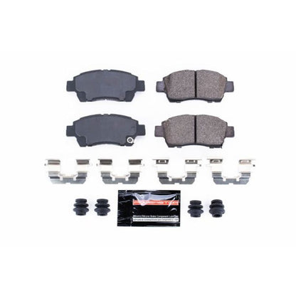 Power Stop 2000 Toyota Echo Front Z23 Evolution Sport Brake Pads w/Hardware PowerStop