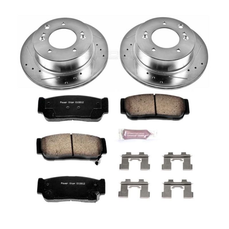 Power Stop 03-06 Kia Sorento Rear Z23 Evolution Sport Brake Kit PowerStop