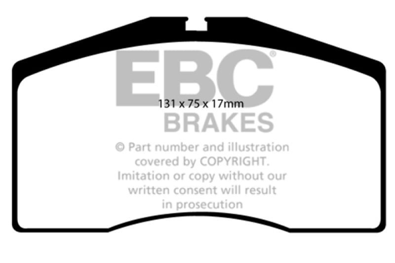 EBC BlueStuff Front Brake Pads - DP5997NDX EBC