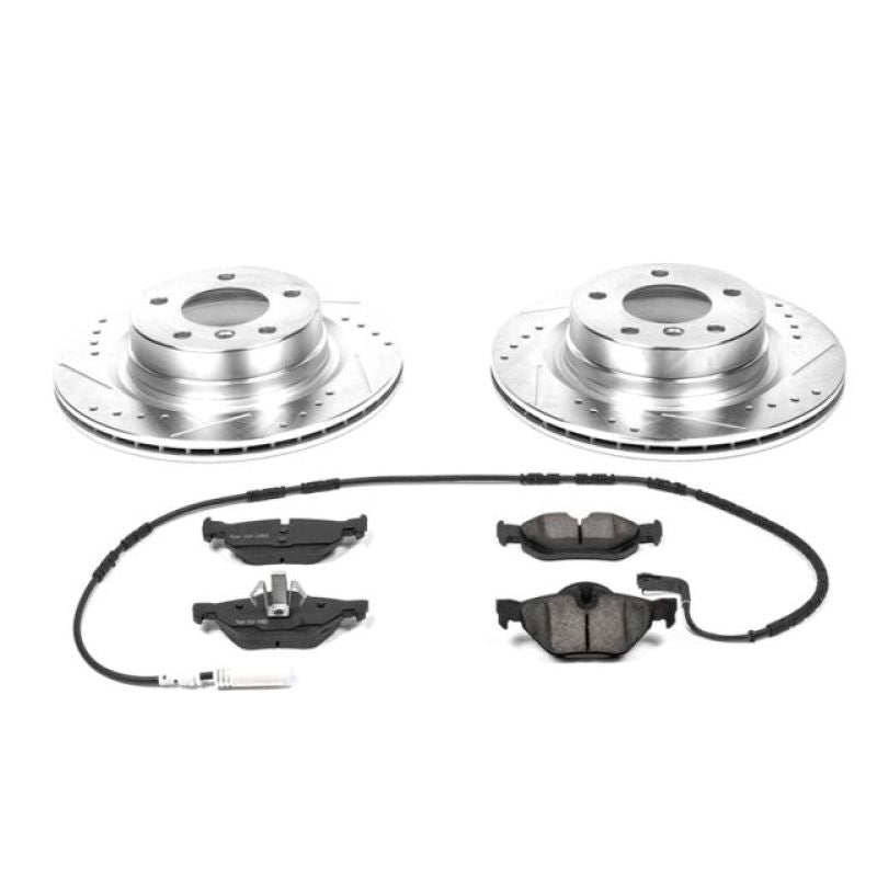 Power Stop 2006 BMW 325i Rear Z23 Evolution Sport Brake Kit PowerStop