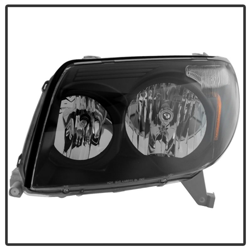Xtune Toyota 4Runner 03-05 Crystal Headlights Black HD-JH-T4R03-AM-BK SPYDER