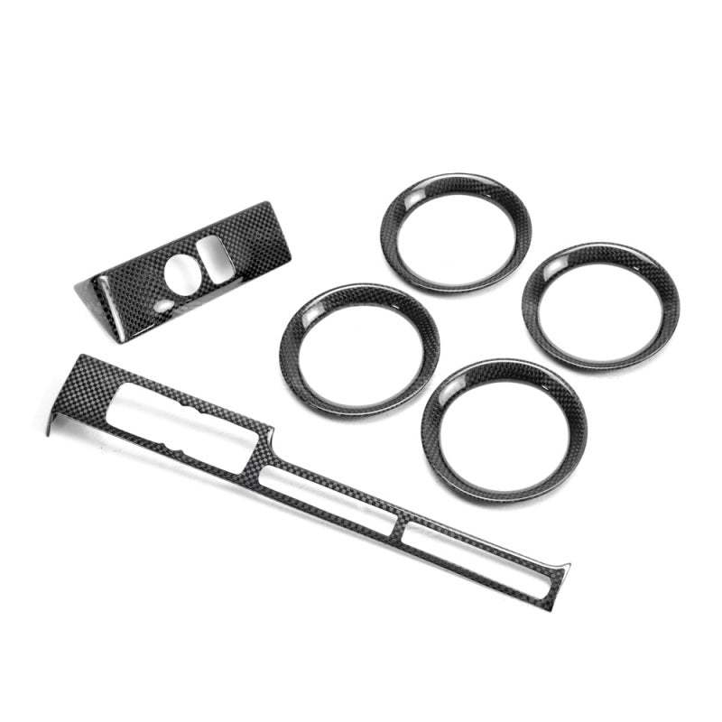 Seibon 09-14 Nissan GTR Carbon Fiber Interior Center Control Trim (6 pcs) Seibon