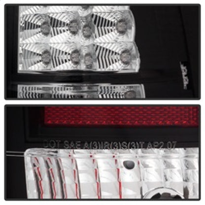 Spyder Chevy Avalanche 07-13 LED Tail Lights Black ALT-YD-CAV07-LED-BK SPYDER