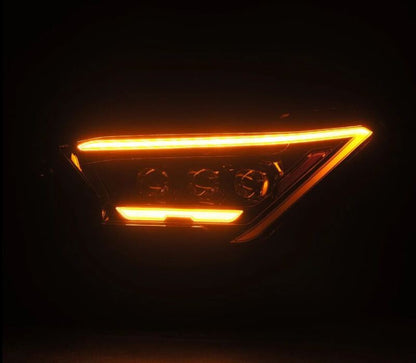AlphaRex 880326 2024 Toyota Tacoma NOVA-Series Projector Headlights (Pair) - Alpha-Black w/Activation Light