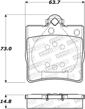 Load image into Gallery viewer, StopTech Premium Ceramic Brake Pads - 308.07790