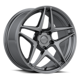 Kansei K15G Astro 18x9.5in / 5x100 BP / 35mm Offset / 73.1mm Bore - Gunmetal Wheel