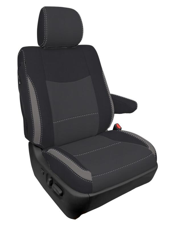 PRP 03-09 Lexus GX470 Front Seat Covers (Pair) - Black and Gray