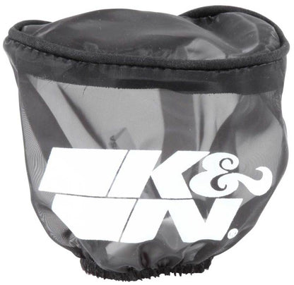 K&N Air Filter Wrap Black Oval Tapered 3.75in Base I/S Width x 2.5in Top I/S Width x 2.75in H K&N Engineering