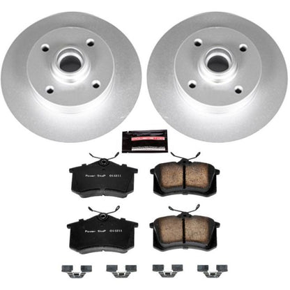 Power Stop 90-92 Volkswagen Corrado Rear Z23 Evolution Sport Coated Brake Kit PowerStop