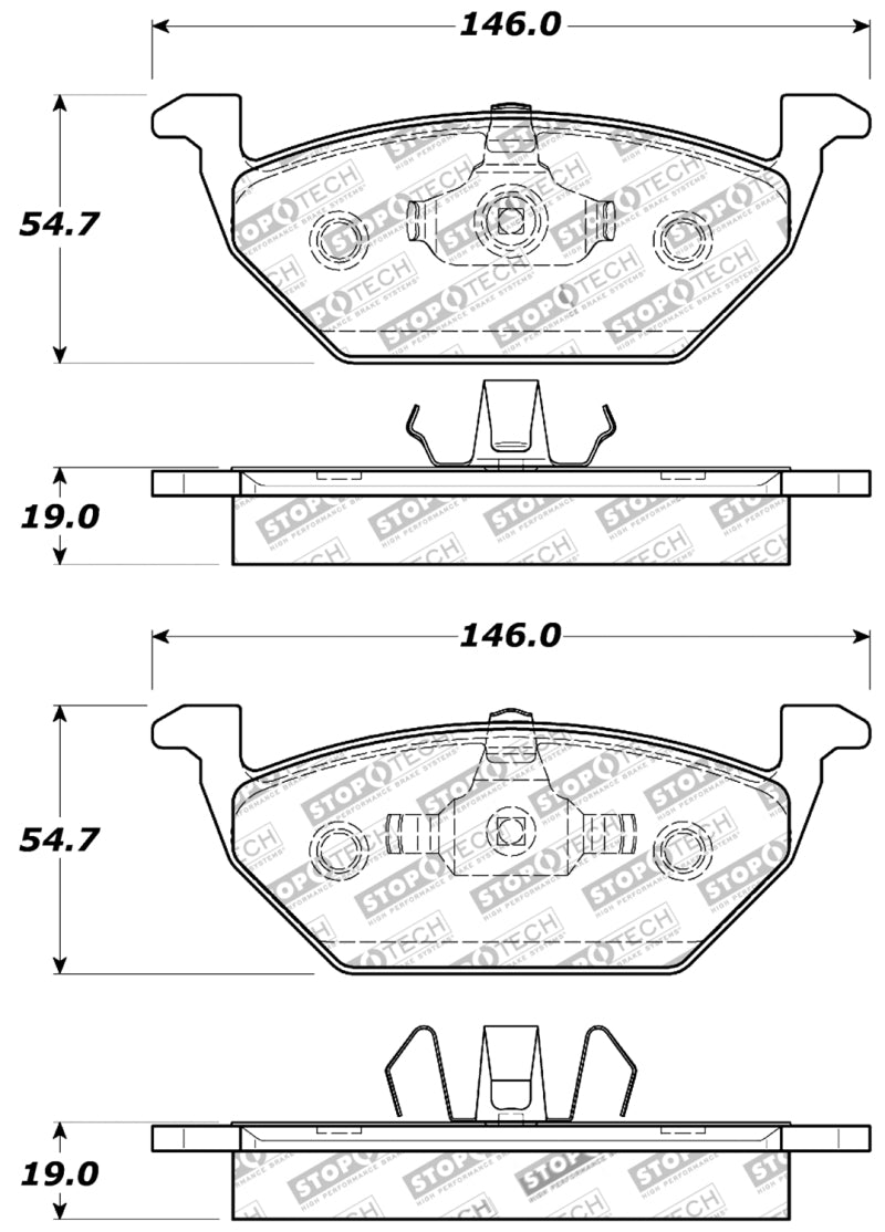 StopTech Performance Brake Pads Stoptech