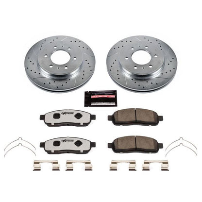 Power Stop 2009 Ford F-150 Front Z36 Truck & Tow Brake Kit PowerStop