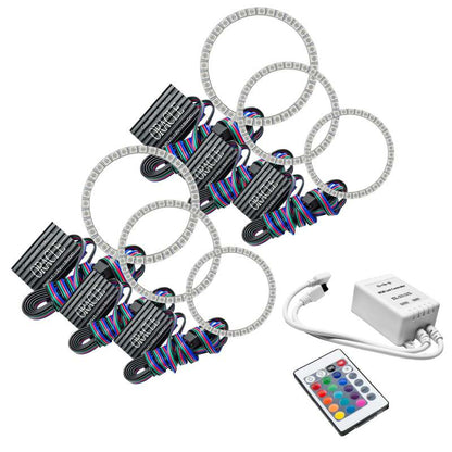 Oracle Cadillac Escalade 07-13 Halo Kit - ColorSHIFT w/ Simple Controller ORACLE Lighting