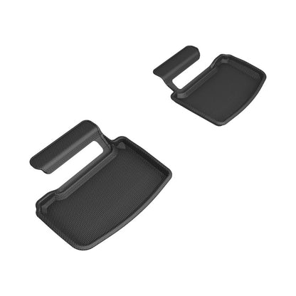 3D MAXpider L1PO02721509 20-23 Porsche Taycan (9J1) Kagu Rear Floor Mat - Black 3D MAXpider