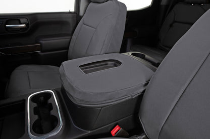 Covercraft 21-25 F150 XL Regular Cab Endura PrecisionFit Custom Front Row Seat Covers - Silv/Silv