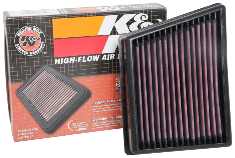 K&N 17-18 Ford Fiesta VII L4-1.0L F/I Drop In Air Filter