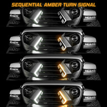 Load image into Gallery viewer, XK Glow JK Wrangler XKCHROME LED Grill Kit