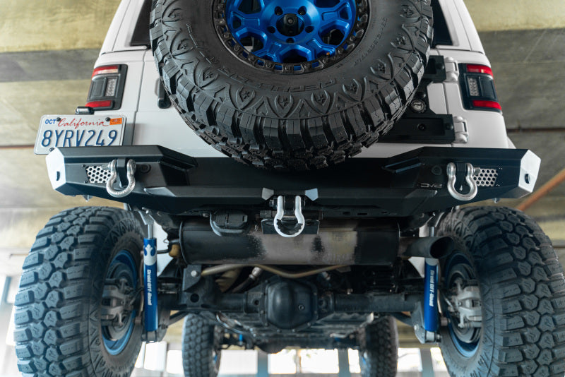 DV8 Offroad 2018 Jeep Wrangler JL MTO Series Rear Bumper w/ Optional Tire Carrier DV8 Offroad