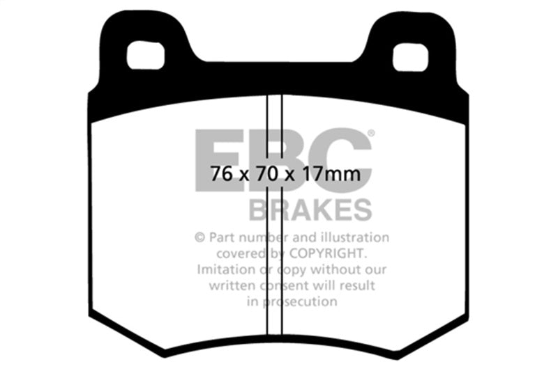 EBC Ultimax Front Brake Pads - UD2179