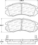 StopTech Premium Ceramic Brake Pads - 308.04700