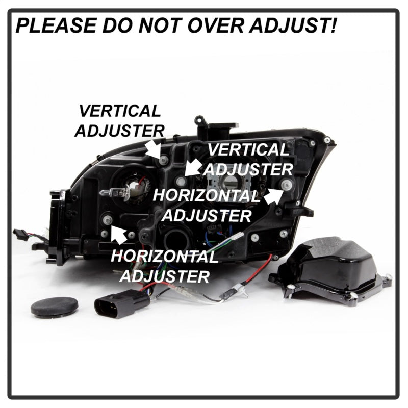 Spyder 08-15 Audi TT HID Xenon Projector Headlights w/Seq Turn Signal - Blk (PRO-YD-ATT08-HID-BK) SPYDER