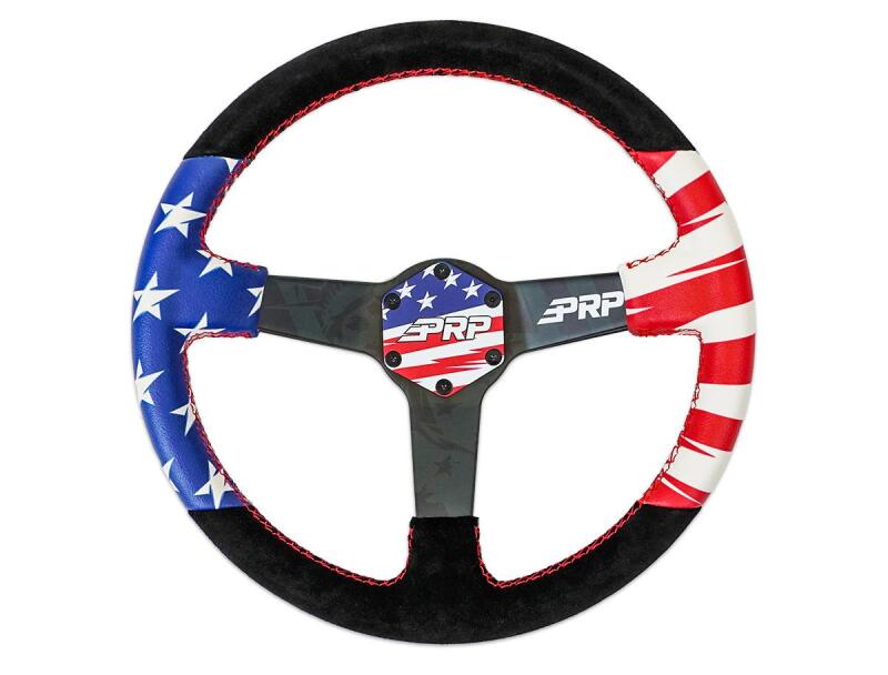 PRP Steering Wheel Center Cap - New Glory Stars and Stripes G100-NG1