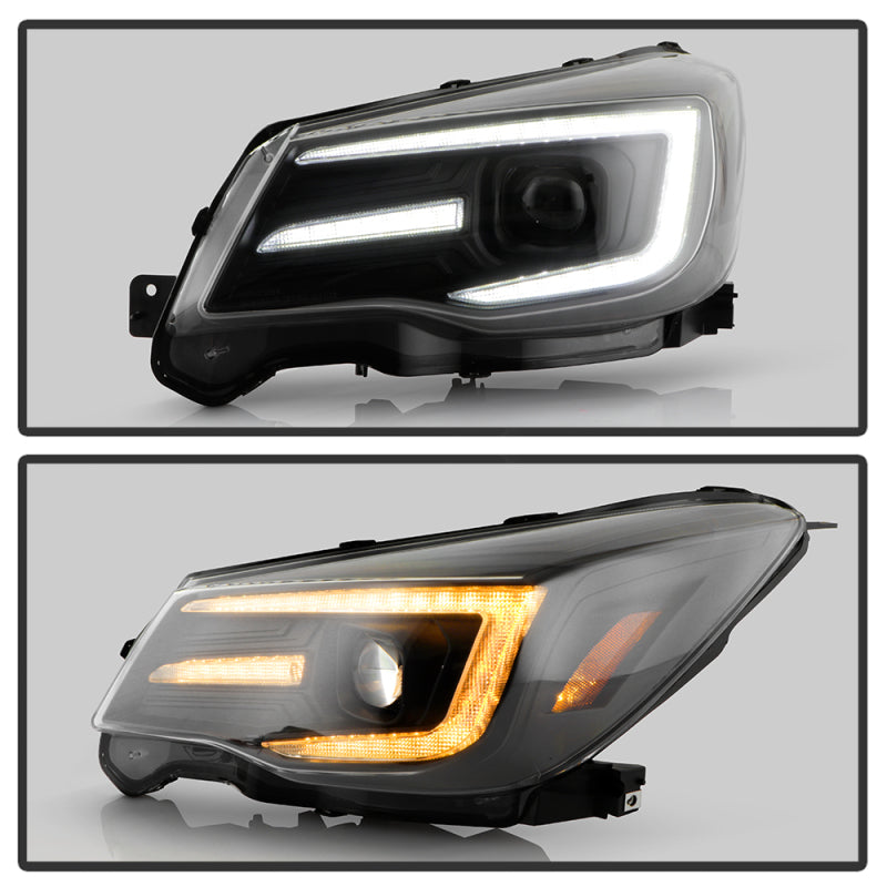Spyder Signature Subaru Forester 14-16 Xenon/HID Model Only Headlights (PRO-YD-SUFO14HIDSI-BK) SPYDER