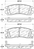 StopTech Sport Brake Pads w/Shims and Hardware - Front