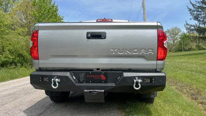 Fishbone Offroad 14-21 Toyota Tundra Rear Bumper - Black Texture Fishbone Offroad