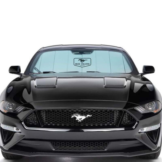 Covercraft 13-14 Ford Mustang Coupe/Convertible UVS100 Sunscreen w Mustang 60 Yr Logo