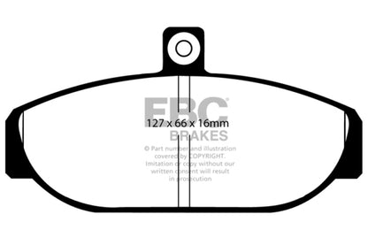 EBC Ultimax2 Front Brake Pads - UD255 EBC