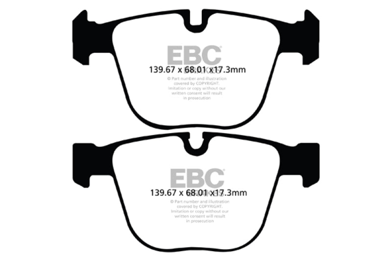 EBC GreenStuff Rear Brake Pads - DP22020 EBC