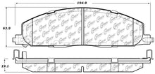 Load image into Gallery viewer, StopTech 09-18 Dodge Ram Truck &amp; SUV Semi-Metallic Rear Brake Pads