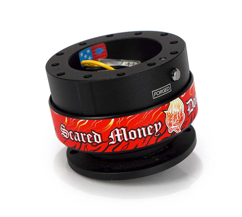 NRG Quick Release Gen 2.0 - Black Body / Red Ring - SRK-200BK-LITT
