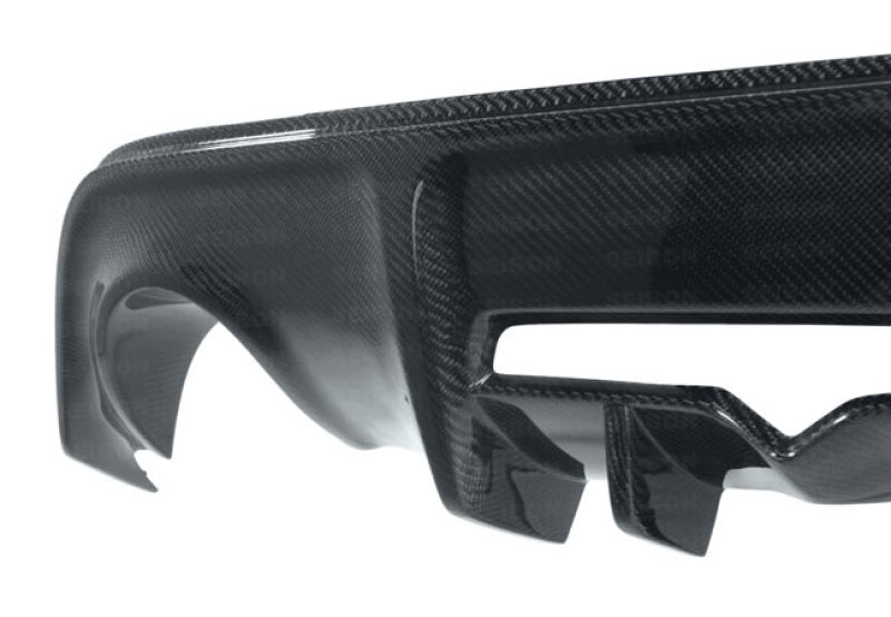 Seibon Carbon fiber rear diffuser cover for 2013-2016 Scion FRS / 2013-2020 Subaru BRZ - RDC1213SCNFRS