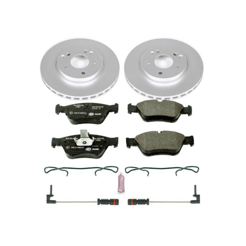 Power Stop 99-00 Mercedes-Benz C230 Front Euro-Stop Brake Kit PowerStop