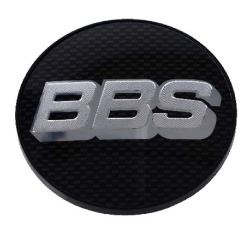 BBS Center Cap 56mm Carbon/Silver BBS