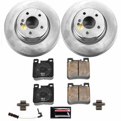 Power Stop 99-02 Mercedes-Benz E55 AMG Rear Z23 Evolution Sport Coated Brake Kit PowerStop