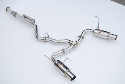 Invidia 2022+ Subaru WRX N1 Twin Outlet Single Layer SS Tip Cat-Back Exhaust Invidia