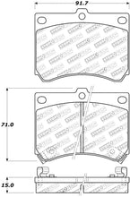 Load image into Gallery viewer, StopTech Premium Ceramic Front Brake Pads - 308.04730