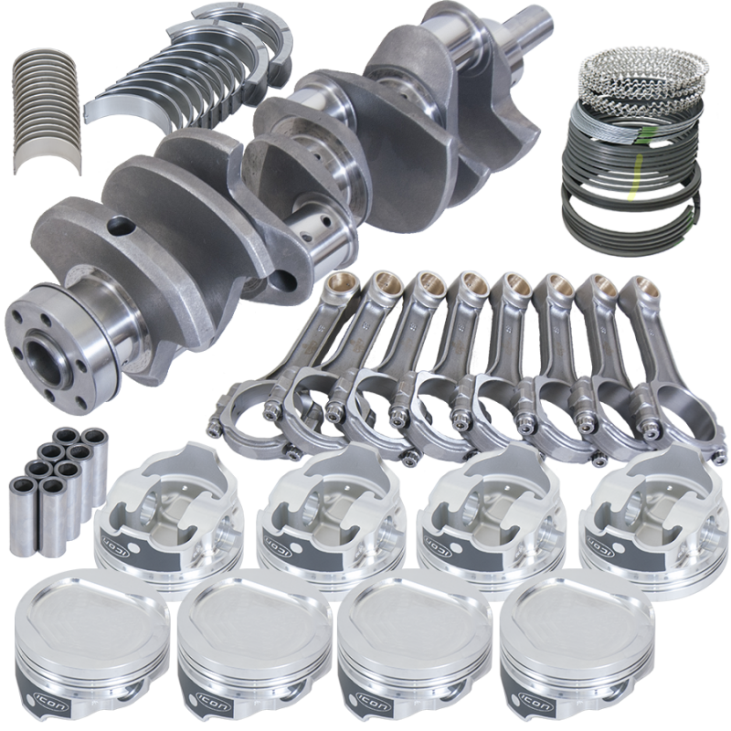 Eagle Ford 351C 3.850in Crank 6.000in I-Beam Rods -20cc 4.040in Piston