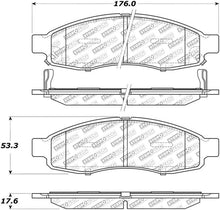 Load image into Gallery viewer, StopTech Street Disc Rear Brake Pads - 305.11830